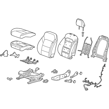 Chevy 84232642 Seat Assembly
