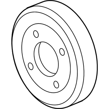 Buick 12618249 Pulley