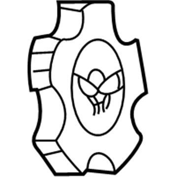 2001 Chevy Corvette Wheel Cover - 9594012
