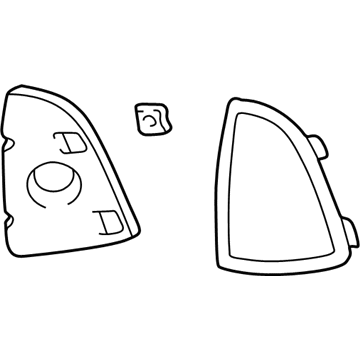 GM 5976404 Marker Lamp, Passenger Side