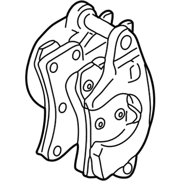 2005 Chevy Corvette Brake Calipers - 19208034