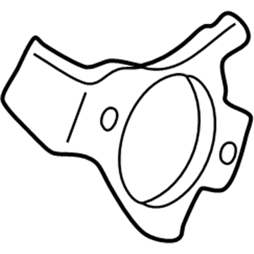 GM 10263082 Splash Shield, Front Passenger Side