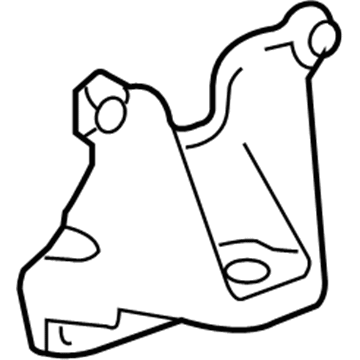 2004 Cadillac SRX Engine Mount Bracket - 25762620