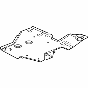 Cadillac Underbody Splash Shield - 84581749