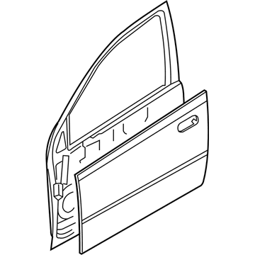 GM 96897360 Door Shell