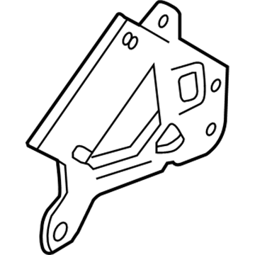 GM 25744679 Lock Module Bracket, Driver Side
