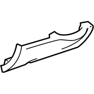Cadillac 15856685 Knee Bolster
