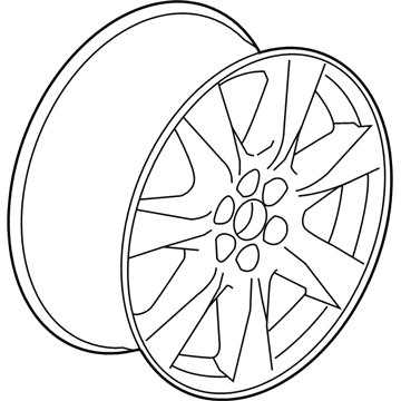 2010 Cadillac SRX Spare Wheel - 22770789