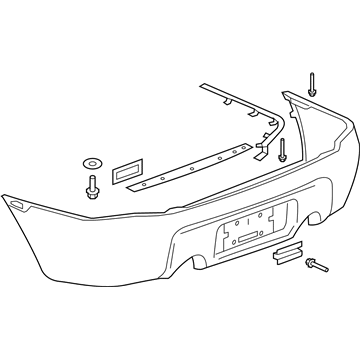 Chevy SSR Bumper - 10390917