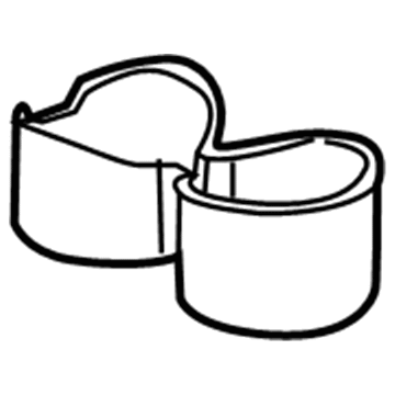 Saturn 15875675 Cup Holder Insert