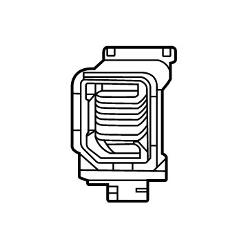 GM 84392033 Lamp Cover, Front Passenger Side