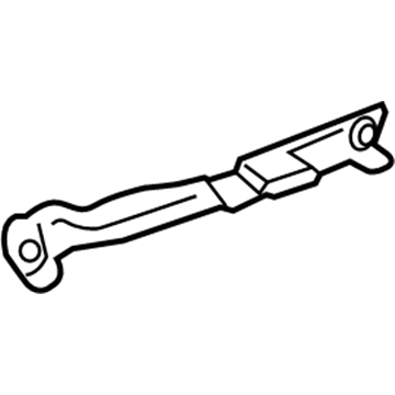 GM 23144691 Door Trim Panel Support Bracket, Rear Driver Side