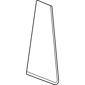Cadillac Door Moldings - 86814811