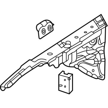 GM 39149914 Upper Rail, Front Driver Side