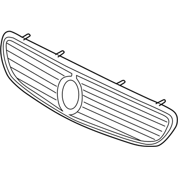 GM 10287933 Grille, Red