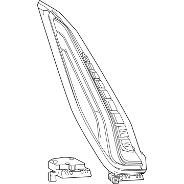 Cadillac Tail Light - 84864833