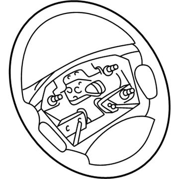 GMC Safari Steering Wheel - 17997338