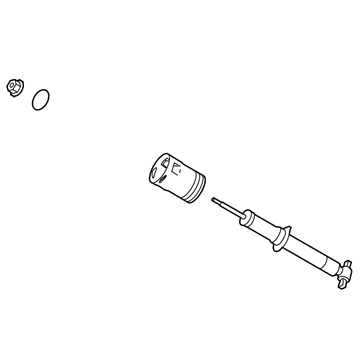 2012 Cadillac CTS Shock Absorber - 19210518