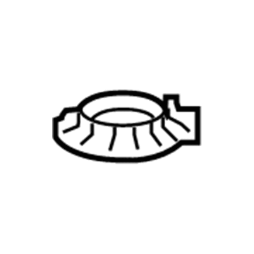 GM 15840317 Lower Spring Insulator, Front