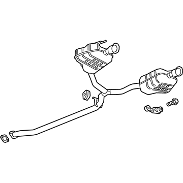Chevy Traverse Muffler - 85154355
