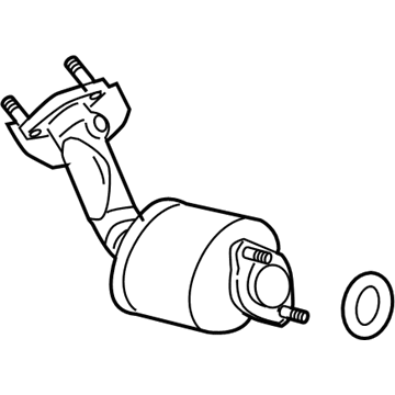 Cadillac 25939989 Converter & Pipe