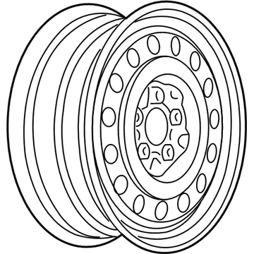 2004 Chevy Monte Carlo Spare Wheel - 9595647