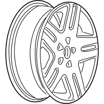GM 9595378 Wheel, Alloy
