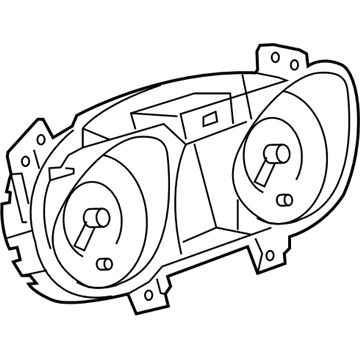 Buick Instrument Cluster - 22849879
