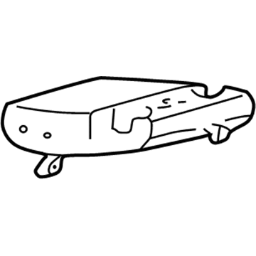 Cadillac 88976788 Armrest