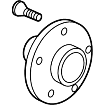 Pontiac Vibe Wheel Hub - 19184282