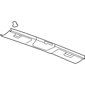 Pontiac 25949075 Header Trim
