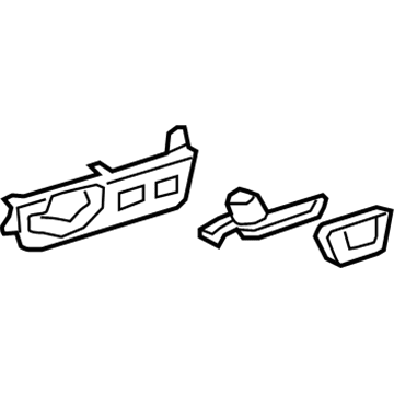Cadillac DTS Door Handle - 15858402