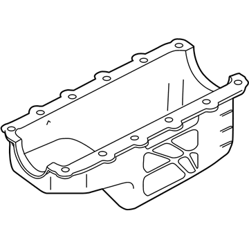 Chevy Citation II Oil Pan - 14077873