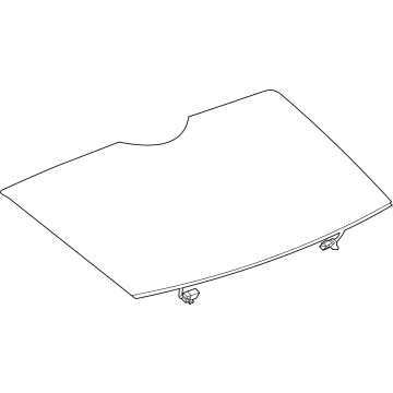 Cadillac 85608800 Lift Gate Glass