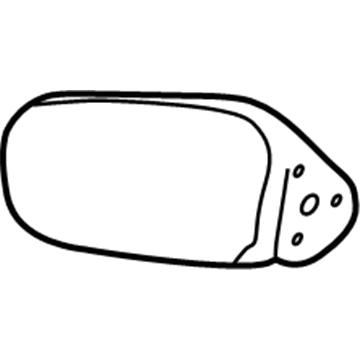 1999 Chevy Cavalier Side View Mirrors - 88892501