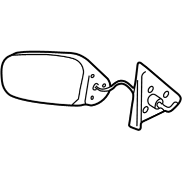 1998 Chevy Cavalier Side View Mirrors - 88892498