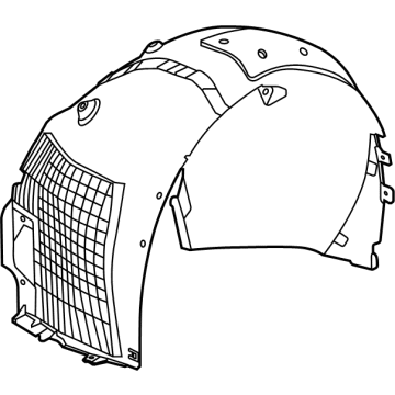 Chevy Fender Splash Shield - 86821789