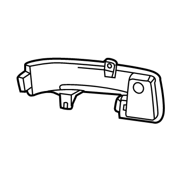 GM 23105590 Turn Signal Lamp, Rear Passenger Side