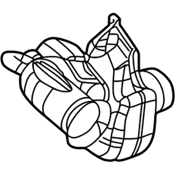 Saturn Air Intake Coupling - 22684956