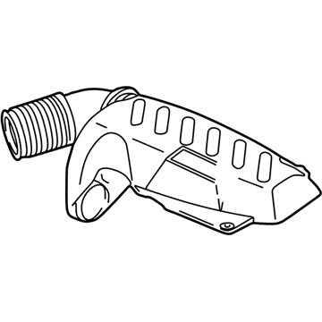 Saturn Air Intake Coupling - 22676964