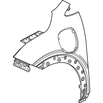 Chevy 42782630 Fender