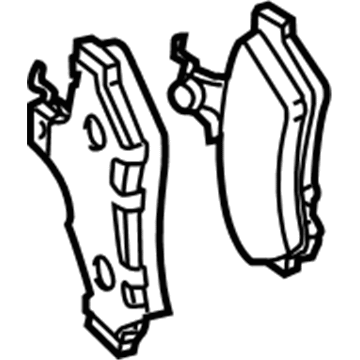 2006 Pontiac GTO Brake Pad - 92175205