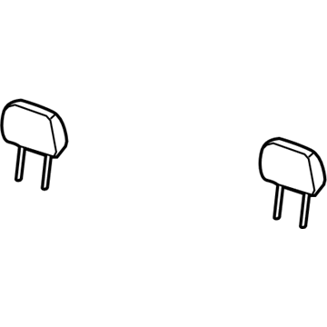 GM 20986000 Headrest, Rear