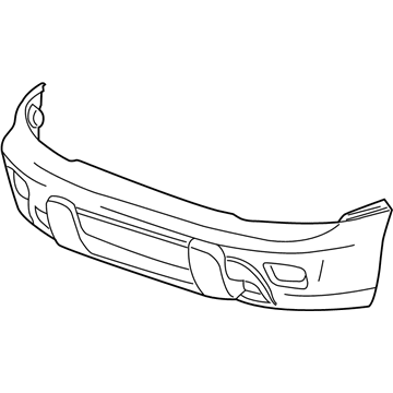 Chevy Trailblazer Bumper - 19120983