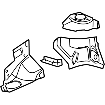 GM 15806454 Apron Assembly, Front Passenger Side