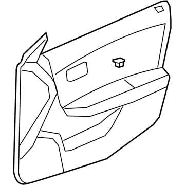 Saturn 25783641 Door Trim Panel