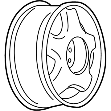 2004 Chevy Monte Carlo Spare Wheel - 9592871