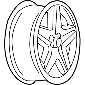 2004 Chevy Monte Carlo Spare Wheel - 9594550