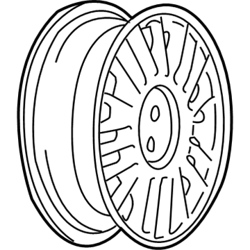 2002 Chevy Monte Carlo Spare Wheel - 9592875