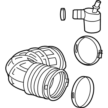 Chevy Air Hose - 23164576